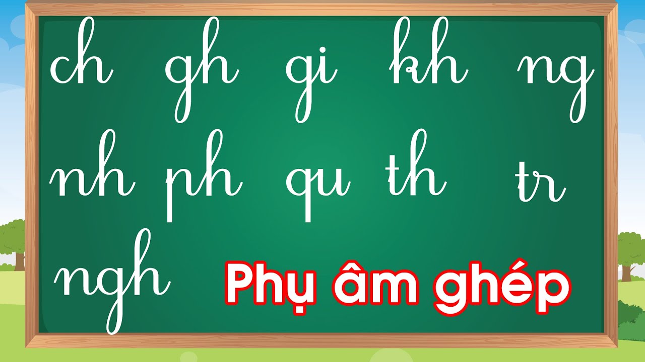 Phụ âm trong bảng chữ cái tiếng việt